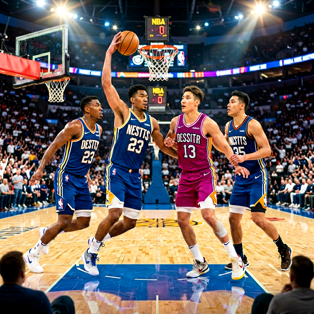 NBA季后赛激烈争夺
